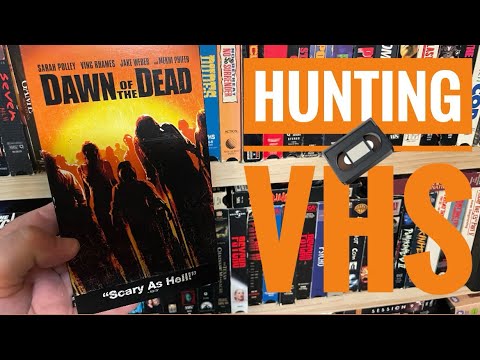 Zurück auf der Jagd! Ich suche in jedem Laden, den ich finden kann, nach VHS-Kassetten!