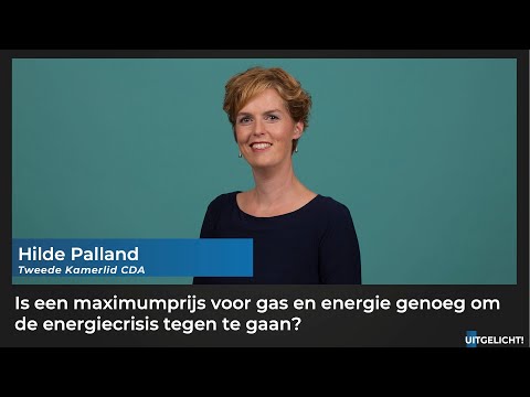 Uitgelicht! 16 september 2022 - Hilde Palland (CDA) over maximumprijs voor energie en gas