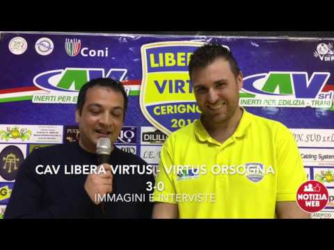 CAV Libera Virtus  - Virtus Orsogna 3-0 Immagini e interviste | 21.01.2017 lanotiziaweb.it