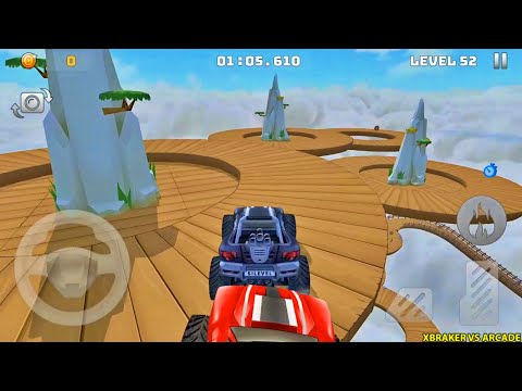 Mountain Climb Stunt: Offroad Black Jeep Driving Simulator Impossible Stunts - Android GamePlay 3D