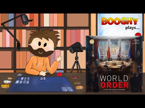 Booghy plays... World Order(KS Prototype)(2p, Rules, Playthrough, Review)