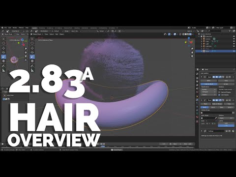 BLENDER 2.83 - NEW HAIR DYNAMICS