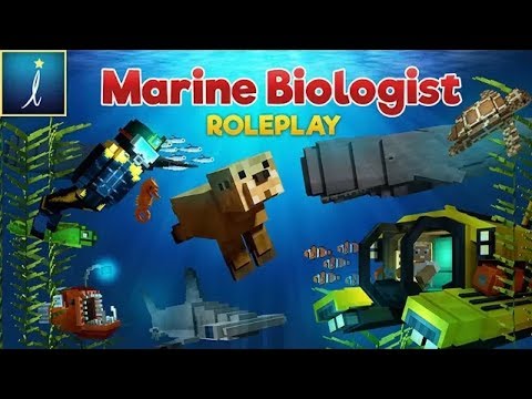I`m a Marine Biologist | Minecraft Marine Biologist Roleplay Map