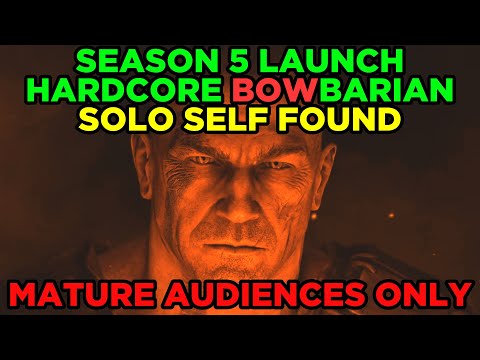 DIABLO 2 LADDER SEASON 5 BOWBARIAN - ROCKING IT OLD SCHOOL