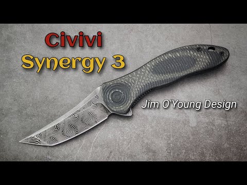 Civivi Synergy 3: Geometric Blade Art Flipper
