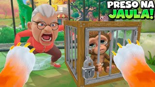 GATINHO FOI CAPTURADO PELA VOVÓ E PRESO EM UMA JAULA NO I AM MONKEY