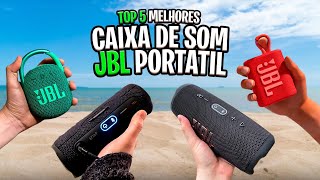 Qual Caixa de Som JBL PORTÁTIL comprar em 2025? Top 5 ✅