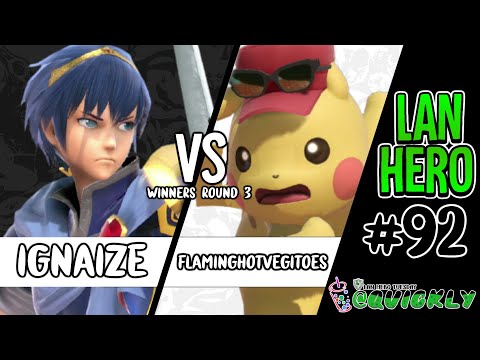 Ult @ Quickly #92 - LNR | Ignaize vs FlamingHotVegitoes / Winners Round 3