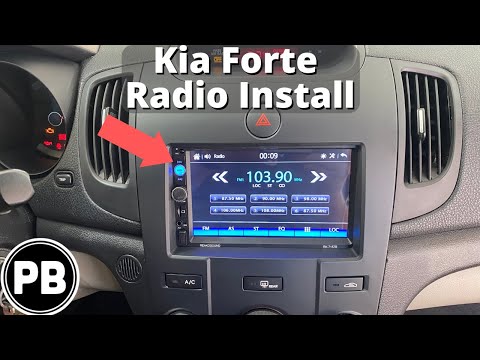 2010 - 2013 Kia Forte Radio Install