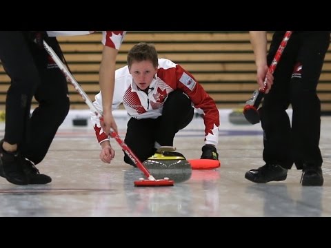 CURLING: USA-CAN - World Junior Chps 2015 - Men Draw 3