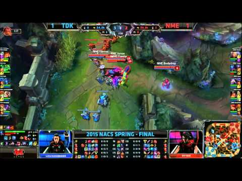 TDK vs NME - Game 3 - NA CS Finals Spring 2015