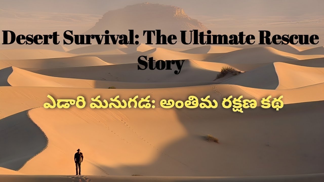 Desert Survival: The Ultimate Rescue Story #desert  #rescue #survival #ai