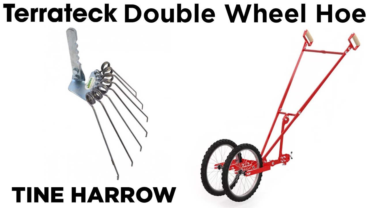 Tine Harrow Overview: Terrateck Double Wheel Hoe Tooling