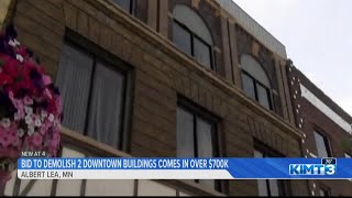Bid to demolish two downtown Albert Lea buildings comes in at over $700,000