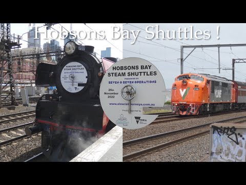 Steam Returns to Laverton ! - 707 Operations Hobsons Bay Shuttles | R707 and A66