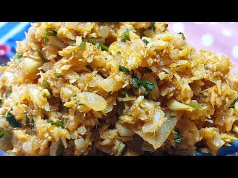 How To Make Fish Samosa Filling.Baby Hake Fish(Ramadaan 2021)