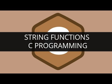 String Functions In C Programming | Edureka