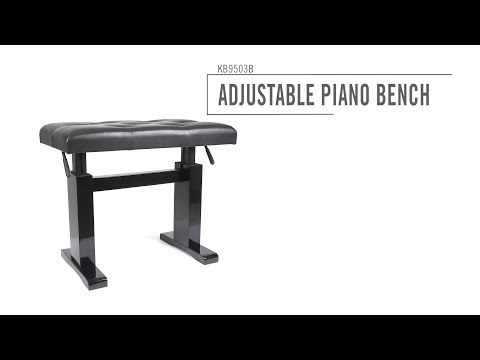 Height Adjustable Piano Bench | KB9503B
