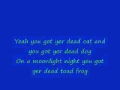Dead skunk in the middle of the road (lyrics)