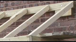 How to do a small pitched roof