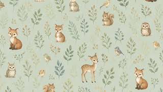 Woodland Baby Animals US Letter Collection | 30 Scrapbook Papers, Clipart & Die Cuts