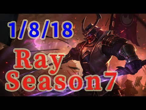 C9 Ray Shen TOP vs Jarvan IV Patch 7.16