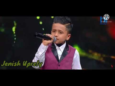 JENISH UPRETY FINALE PERFOMANCE//GALTI HAJAR HUNCHAN// NARAYAN GOPAL// THE VOICE KIDS//
