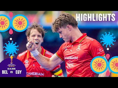 FIH Hockey Men's Junior World Cup 2025 Tamil Nadu: Game 30 - Highlights: Belgium vs Egypt