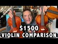 1500 Violin Comparison Chinese Vs European Vs Australian Made Violin Part 1