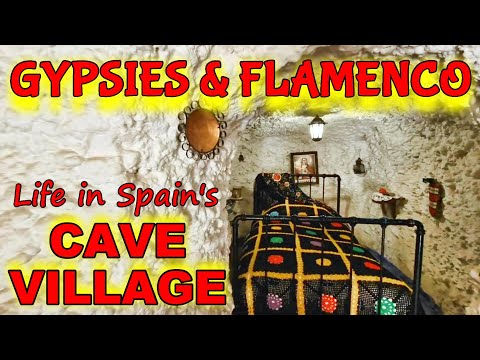 GRANADA'S BEST KEPT SECRET! SACROMONTE GYPSY CAVE VILLAGE | VANLIFE