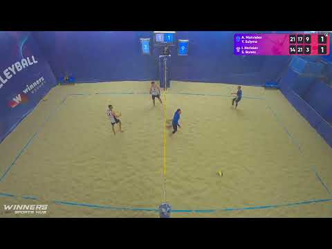 09:20 A. Matvieiev / Y. Sulyma - I. Horiaiev / S. Borets 24.03.2023 | Winners Beach Volleyball