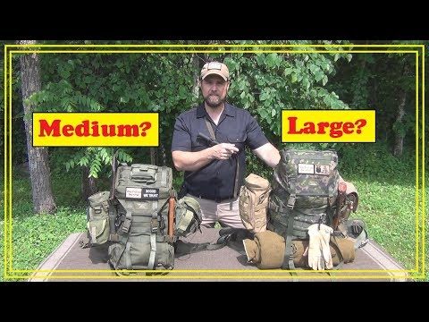 Savotta Jaakari Backpacks Medium vs. Large