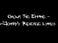 Crown The Empire - Johnny's Revenge Lyrics ...