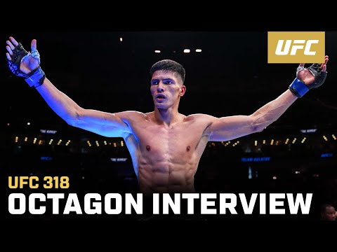 Islam Dulatov Octagon Interview | UFC 318