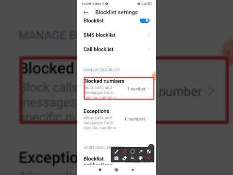 📵How To Call Block/Unblock In Poco X3 Incoming Call Block Kaise Kare,Blacklist Se Number Nikale