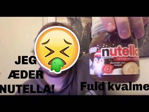 ENSOM MAND SPISER NUTELLA ALENE LØRDAG AFTEN - VILD SLUTNING