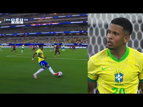Savinho vs Costa Rica (24/06/2024) ALL SKILLS🔥