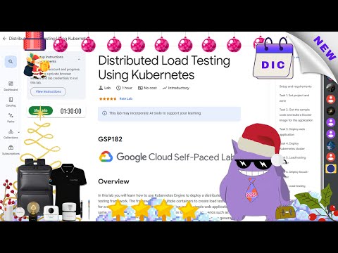 Distributed Load Testing Using Kubernetes  #2025 | #GSP182 |#qwiklabs |#Solution