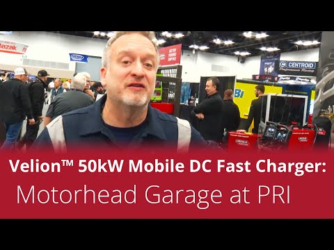 Velion™ 50kW Mobile DC Fast Charger on Display at PRI