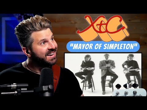 One of the BEST bass lines I've heard? First Time Hearing XTC - "Mayor of Simpleton"