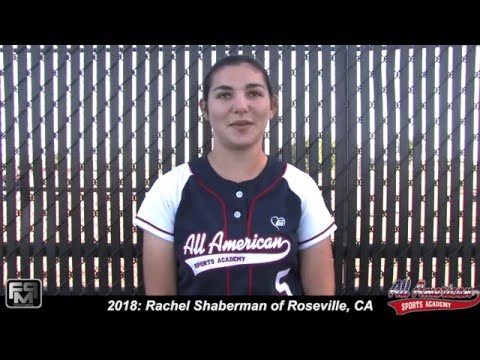 2018 Rachel Shaberman Speedy Outfielder Softball Skills Video