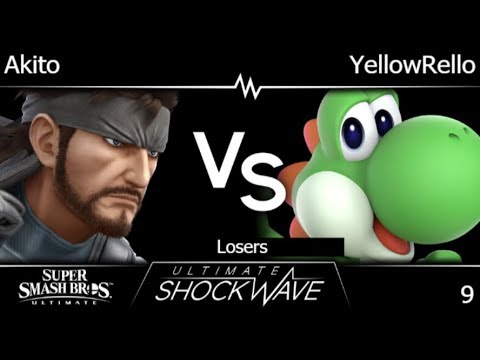 USW 9 - X | Akito (Snake) vs YellowRello (Yoshi) Losers - SSBU