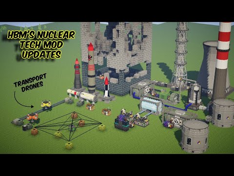 Logistic Drones, Arc Welder, Powered Condenser & Bunker Buster Missiles - HBM's NTM Update