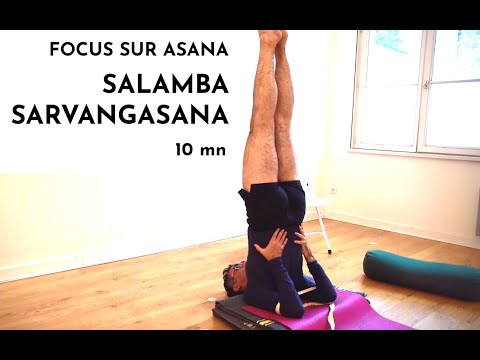 Salamba Sarvangasana avec Philippe Amar - Yoga Studio Lille