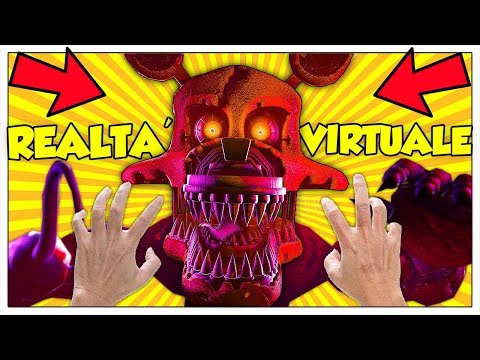ATTACCATO DAGLI ANIMATRONICS IN REALTÀ VIRTUALE! - Five Nights At Freddy's VR (HTC Vive)