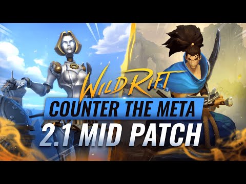COUNTER THE META - DESTROY OP Picks in Wild Rift (Mid Patch 2.1 - LoL Mobile)