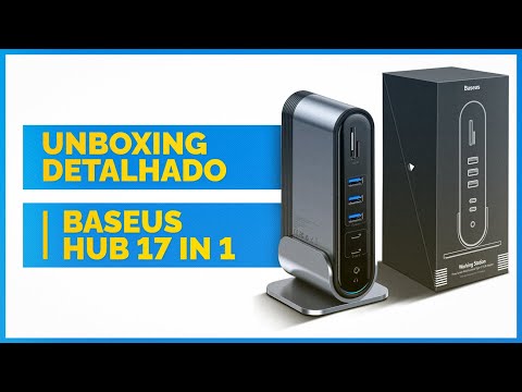 Unboxing Baseus Hub 17 in 1 (workstation)
