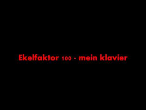 MURDA RON, LUNA & CRUNK ekelfaktor100 - mein klavier
