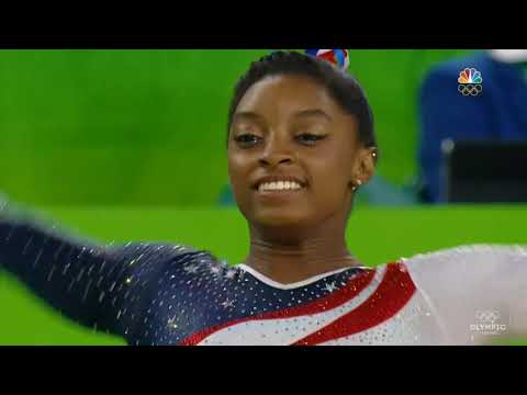 (NBC) Simone Biles FX TF 2016 Olympics