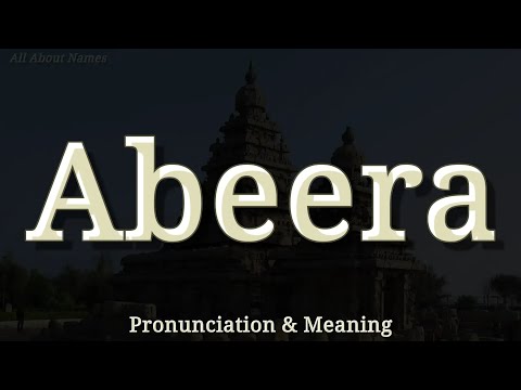 Abeera: Pronunciation and Meaning 